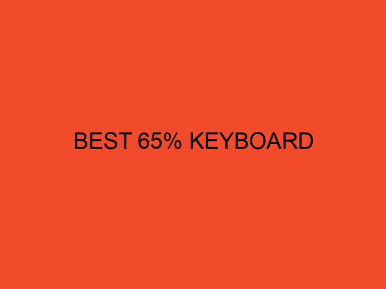Best 65% Keyboard