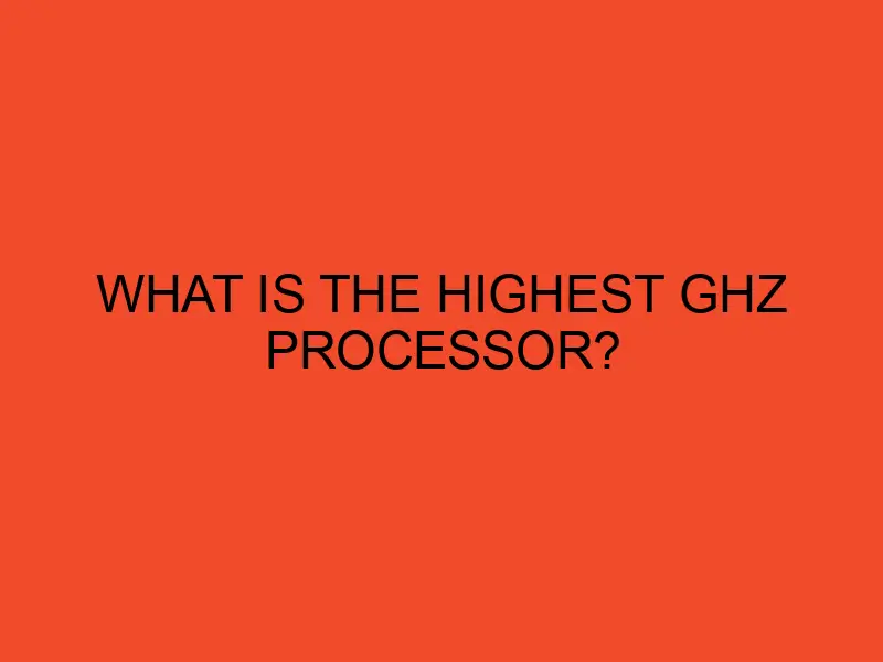 1.1 ghz processor good