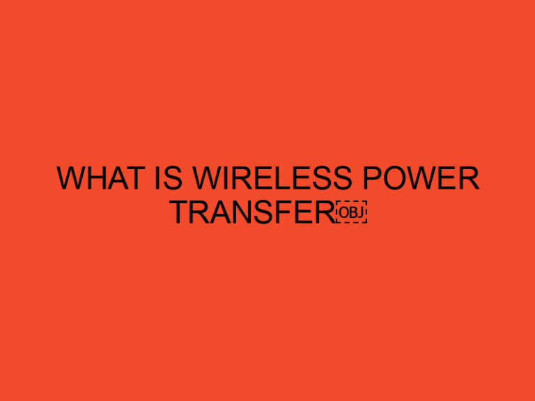 What is Wireless Power Transfer