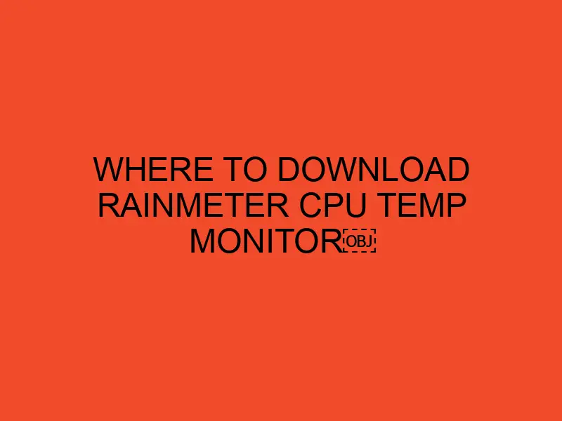 coretemp roundline meter for cpu temp rainmeter